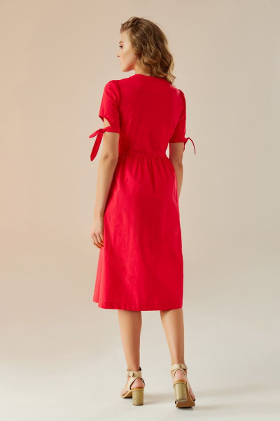 Платье Andrea Fashion AF-1 красный - фото 3