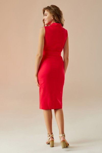 Платье Andrea Fashion AF-10 красный - фото 6