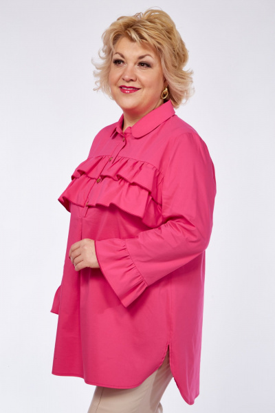 Блуза Djerza 0130 розовый - фото 7