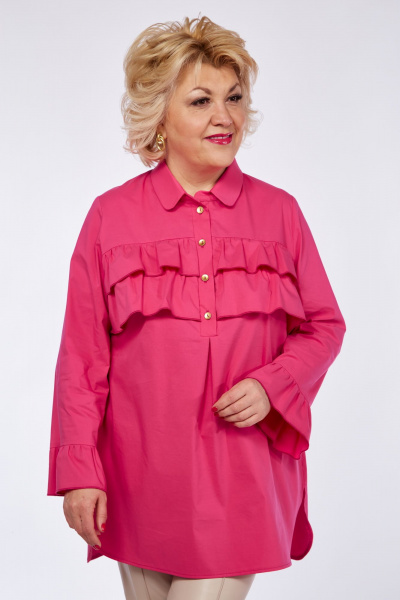 Блуза Djerza 0130 розовый - фото 6