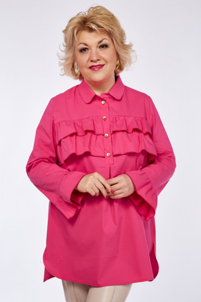 Блуза Djerza 0130 розовый - фото 1