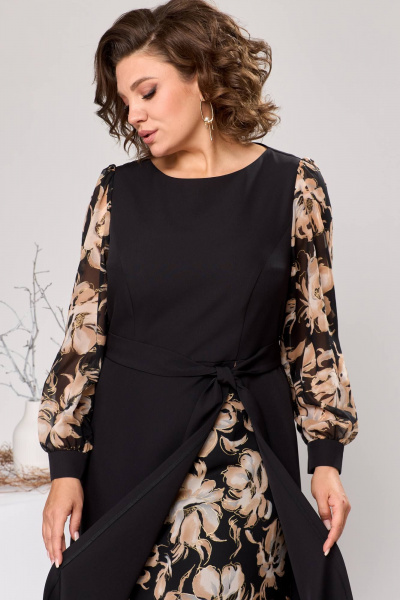 Платье Romanovich Style 1-2608 черный - фото 9