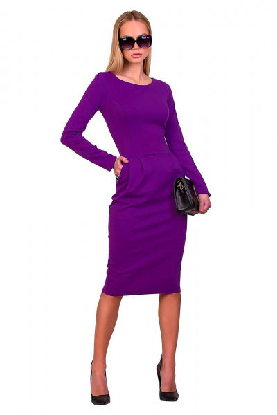 Платье F de F 2382 ярко-фиолетовый - фото 1