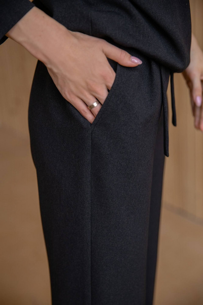 Блуза, брюки Daloria 9144/1 черный - фото 9