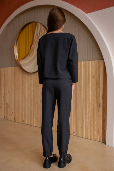 Блуза, брюки Daloria 9144/1 черный - фото 2