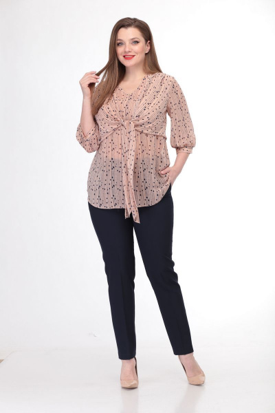 Блуза, брюки Арита-Denissa 1309 - фото 1