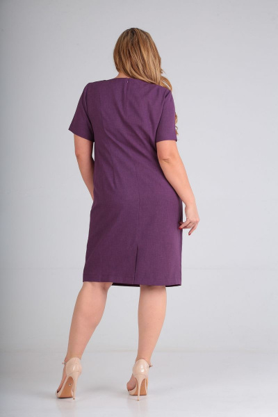 Платье SOVITA M-574 фиолетовый - фото 5