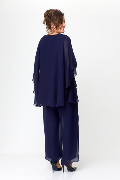 Блуза, брюки, топ Solomeya Lux 960 синий - фото 6