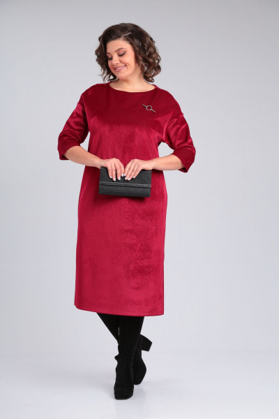Платье Michel chic 2155 красный - фото 5