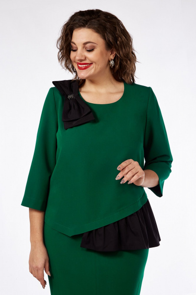 Блуза, юбка Jurimex 3046 зеленый - фото 3