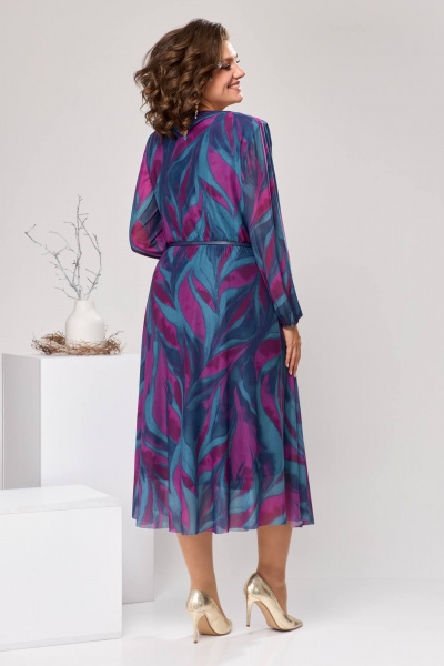 Платье Romanovich Style 1-2607 фиолетовый - фото 9