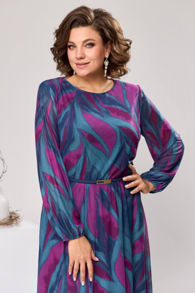 Платье Romanovich Style 1-2607 фиолетовый - фото 5