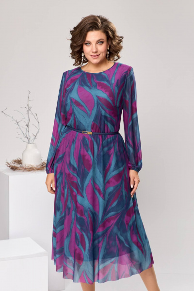 Платье Romanovich Style 1-2607 фиолетовый - фото 4