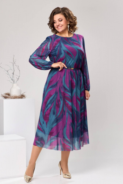 Платье Romanovich Style 1-2607 фиолетовый - фото 2