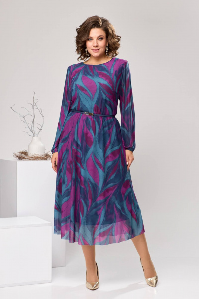 Платье Romanovich Style 1-2607 фиолетовый - фото 1