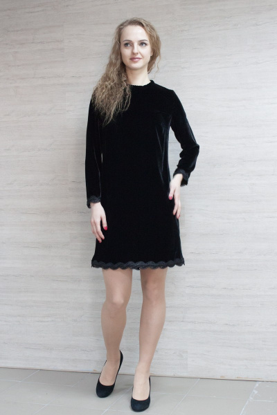 Платье Ivera 446 черный - фото 1