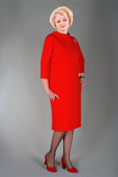 Платье Manklover 651 красный - фото 1