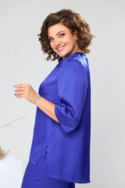 Блуза, брюки Romanovich Style 2-2612 электрик - фото 6