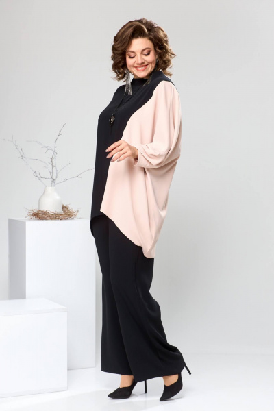 Блуза, брюки Romanovich Style 2-2609 черный - фото 4