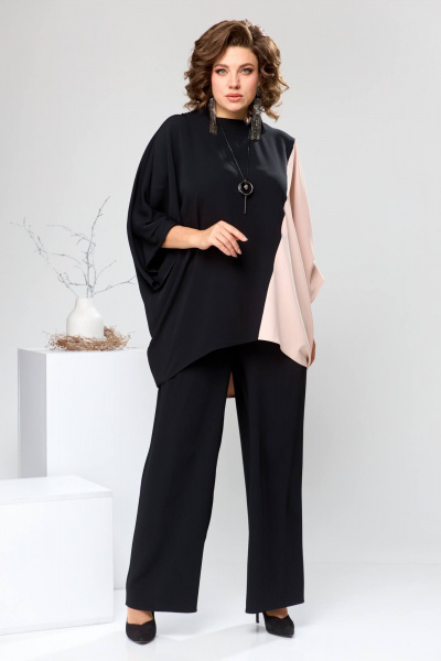 Блуза, брюки Romanovich Style 2-2609 черный - фото 2