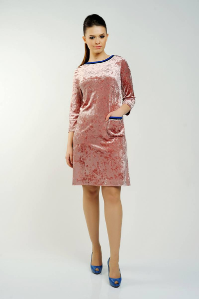 Платье Danaida 1352 розовый - фото 2