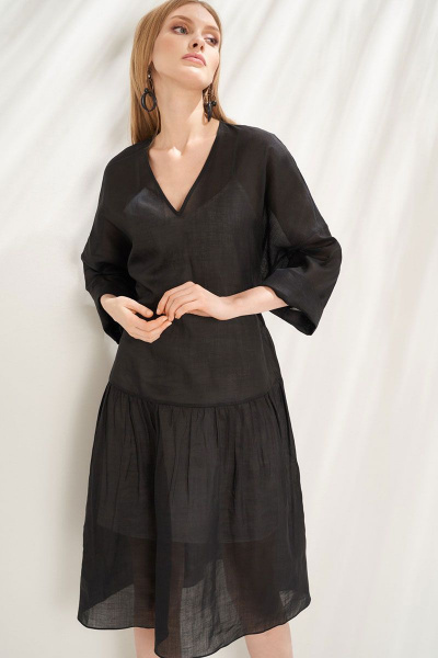 Платье KIARA Collection 8022 черный - фото 1