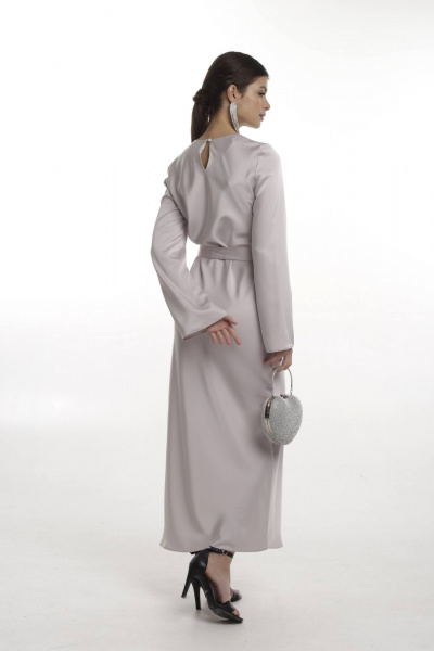 Платье Kiwi 5001 светло-серый - фото 2