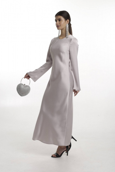 Платье Kiwi 5001 светло-серый - фото 3