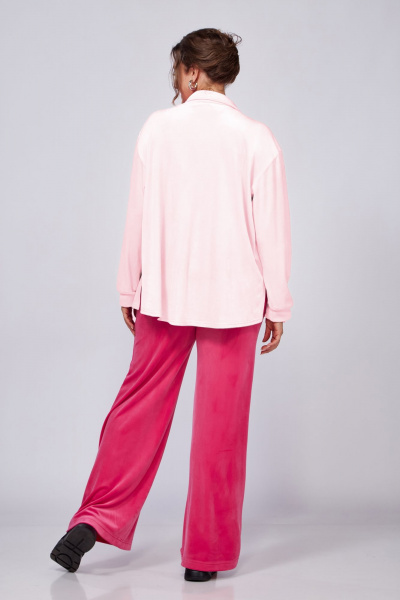 Рубашка Lady Secret 0187 нежно-розовый - фото 3