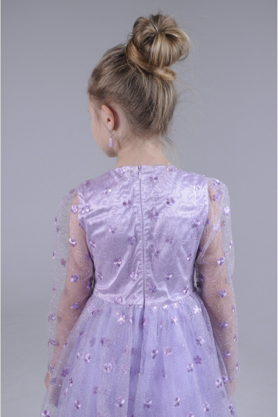 Платье Tammi 1Т31-23/3 фиолетовый - фото 4