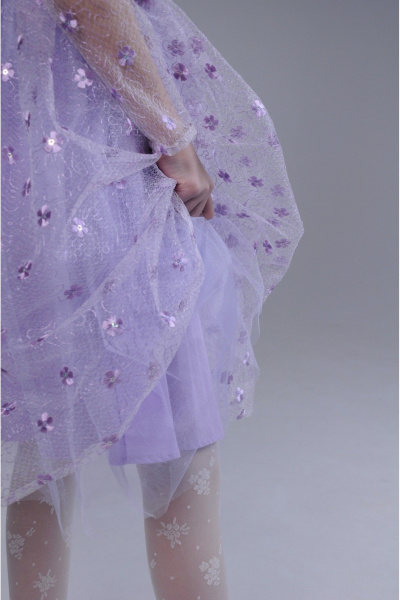 Платье Tammi 1Т31-23/3 фиолетовый - фото 6