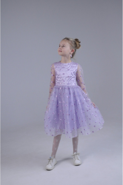 Платье Tammi 1Т31-23/3 фиолетовый - фото 2