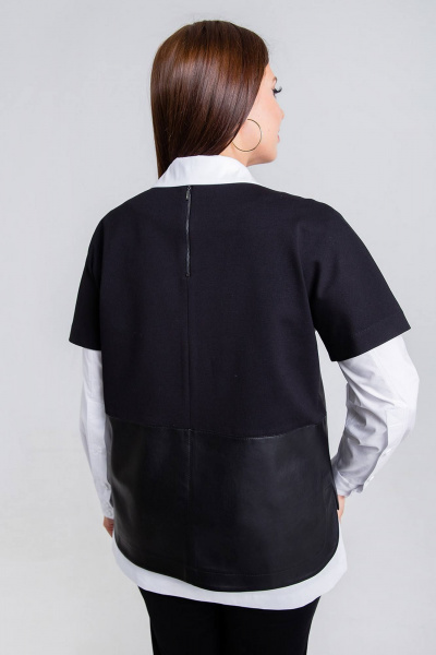 Блуза Daloria 6201 черный - фото 8