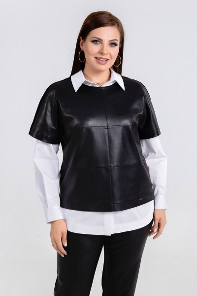 Блуза Daloria 6201 черный - фото 1