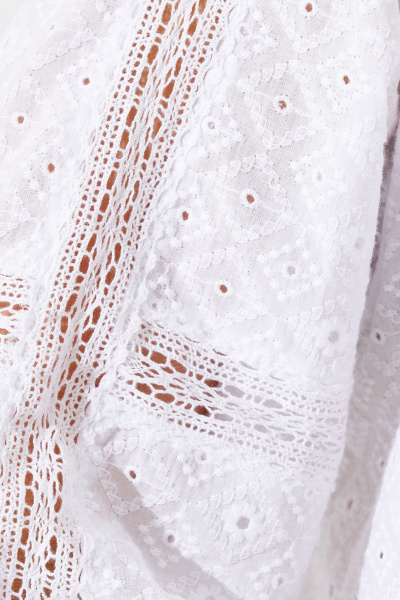 Блуза, юбка Панда 99510w белый - фото 3