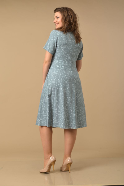 Платье Lady Style Classic 2073 голубой - фото 3