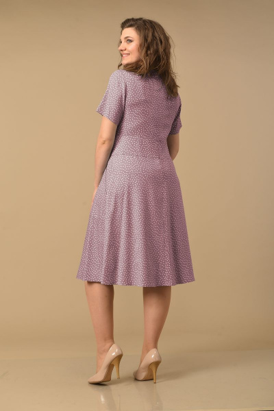 Платье Lady Style Classic 2073/1 розовый - фото 2
