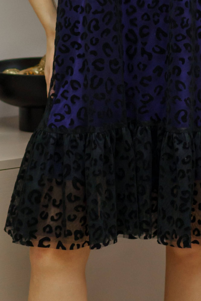 Платье Ivera 1136 фиолетовый - фото 5