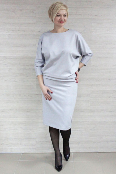 Платье Ivera 275 св.серый - фото 1
