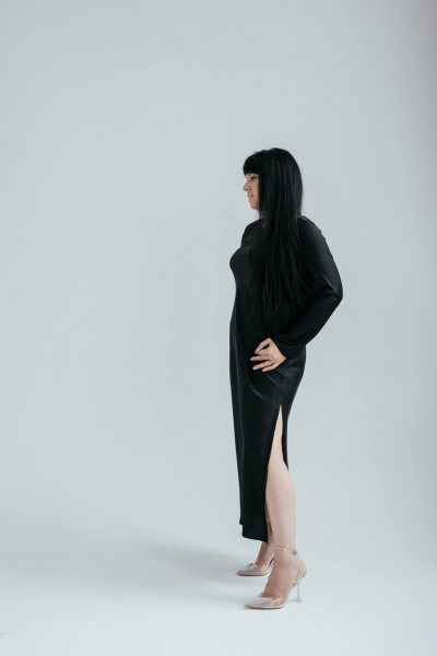 Платье SK Brand SK7125 черный - фото 5