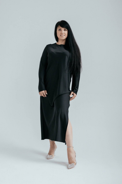 Платье SK Brand SK7125 черный - фото 1