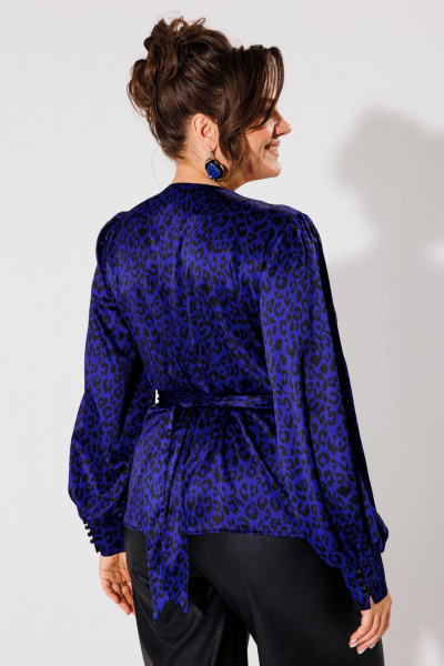 Блуза Anelli 1423 фиолет - фото 4