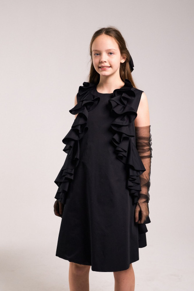 Платье Colibri А255 черный - фото 9