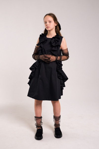 Платье Colibri А255 черный - фото 8