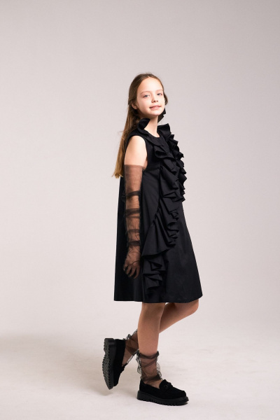 Платье Colibri А255 черный - фото 5