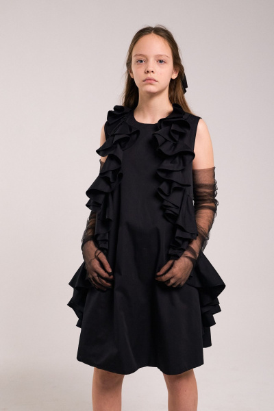 Платье Colibri А255 черный - фото 2