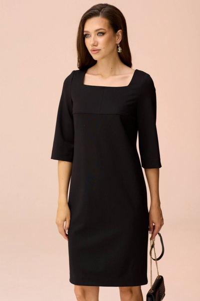 Платье Faufilure С1602 черный - фото 3