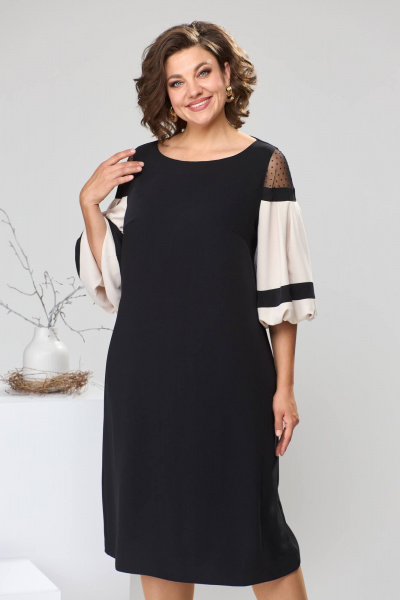 Платье Romanovich Style 1-2558 черный - фото 5