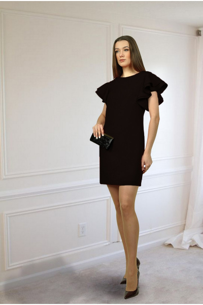 Платье Talia fashion Пл-074 черный - фото 1