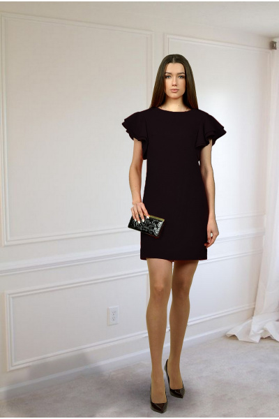 Платье Talia fashion Пл-074 черный - фото 2